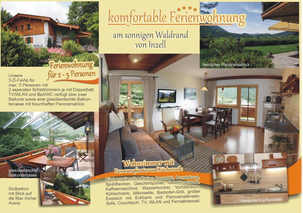 Ferienwohnung Am Roemerweg Wald Inzell Eksteriør billede